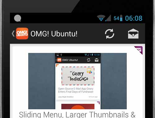 OMG! Ubuntu! on Ubuntu Touch