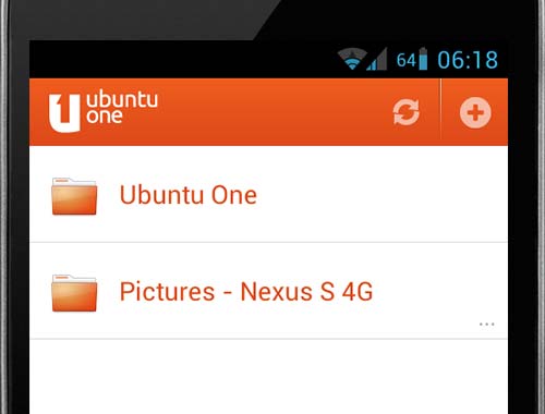 Ubuntu One on Android