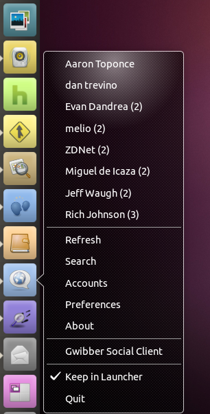 Quicklists