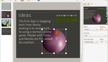 Ease Presentation app in Ubuntu