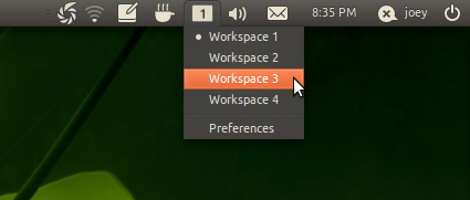 Indicator-Workspaces Indicator-Workspaces