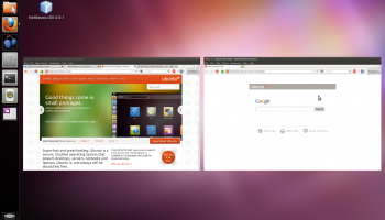 Switching between two windows by clicking the app icon
