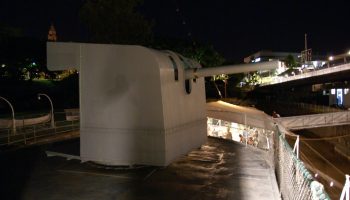 You could actually jump in this and move it, super cool