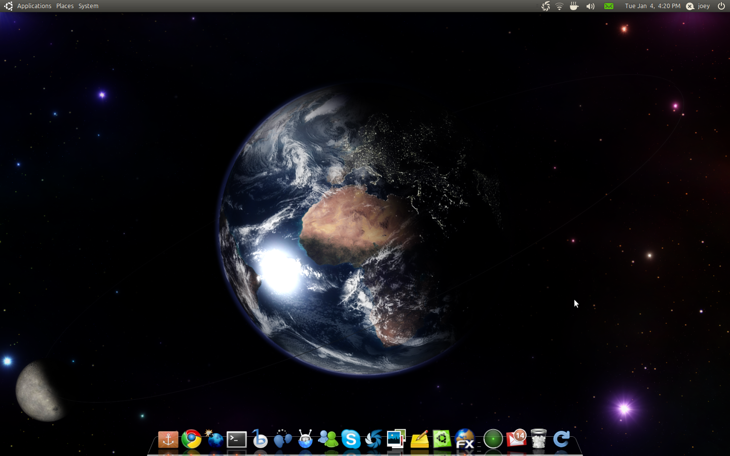 HQ Real Time Earth Wallpaper For Ubuntu XPlanetFX OMG Ubuntu