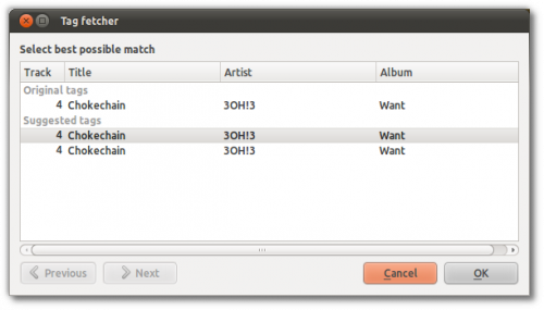 Tag fetcher in Clementine 0.7 Tag fetcher in Clementine 0.7