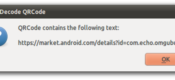 Decode QRCode in Linux with QtQr