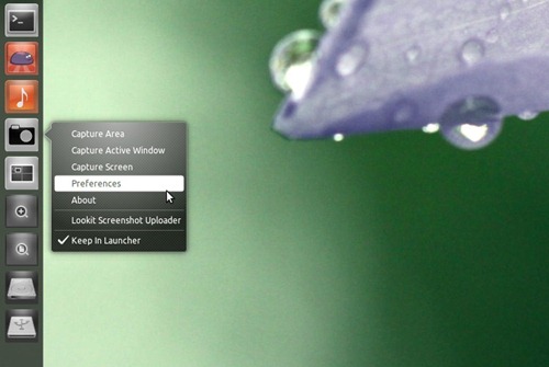 LookIt gets a Unity quicklisti in Ubuntu 11.04