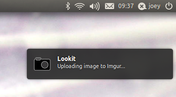 uploading notification uploading notification