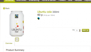 ubuntu cola for sale in waitrose uk