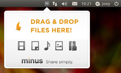 Minus drop zone Minus drop zone