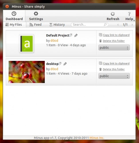 Minus main window revamped Minus main window revamped