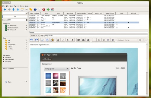 Ubuntu evernote clone Nixnote