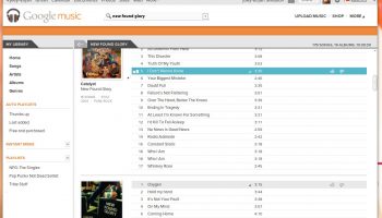 google music frame in ubuntu