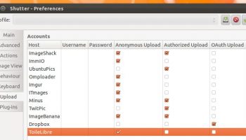 Shutter gets new upload plugins