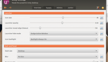 Ubuntu Tweak 0.6.0 in Ubuntu 11.10