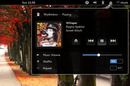 music integration gnome shell music integration plugin for gnome shell