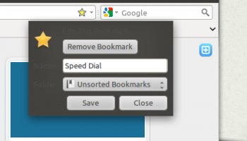 qupzilla bookmarks
