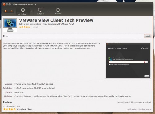 VMWare View comes to Ubuntu VMWare View comes to Ubuntu