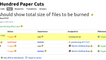 An example papercut