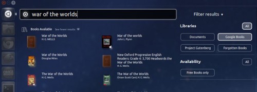 books lens for Ubuntu books lens for Ubuntu