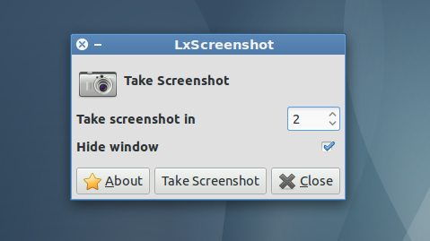 lxscreenshot lxscreenshot