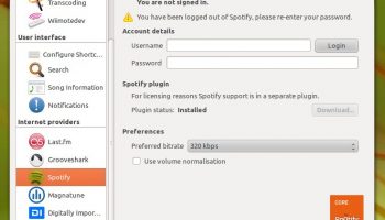 Spotify support in Clementine