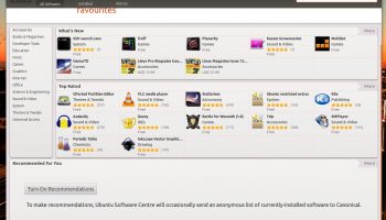 Ubuntu Software Centre App Recommendations