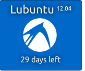 Lubuntu Countdown Banner