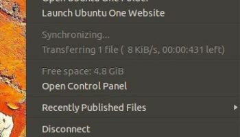 Ubuntu One Indicator Applet Adds New Features