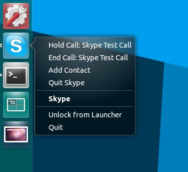 Skype Quicklist Skype Wrapper 0.6 Adds New Quicklist Options