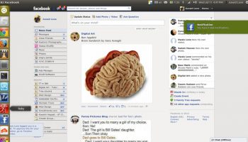 Fogger Facebook App in Ubuntu