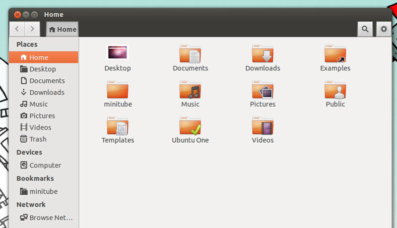 new-nautilus in Ubuntu 12.10 new-nautilus in Ubuntu 12.10