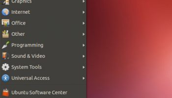 Ubuntu Logo in GNOME Classic in Ubuntu 12.04