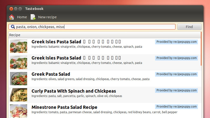 tastebook-for-ubuntu
