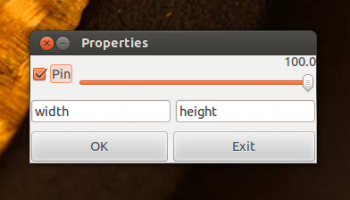 camdesk settings in Linux