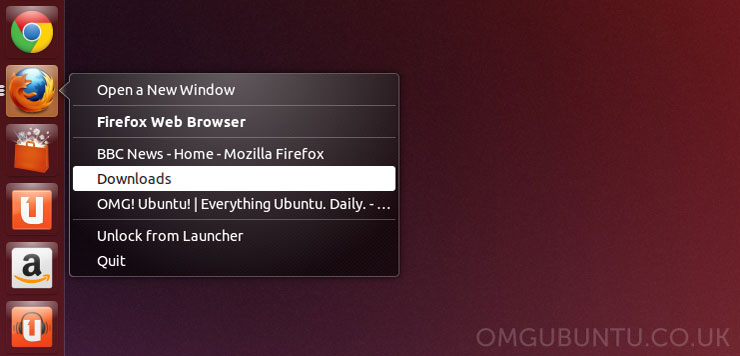 Right-Click Listing of App Windows in Unity