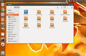 Ubuntu Kylin's Tweaked Theme in 13.04