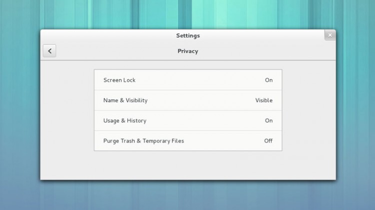 Privacy Settings