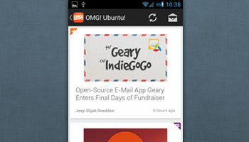 Sliding Menu, Larger Thumbnails & More Added to OMG! Ubuntu! Android App