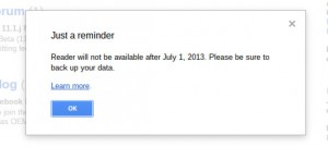 Reader Warning Box