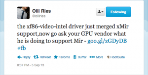 Canonical Had Been Excited by Their Commit