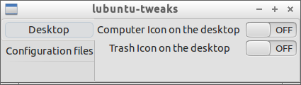 lubuntu tweak