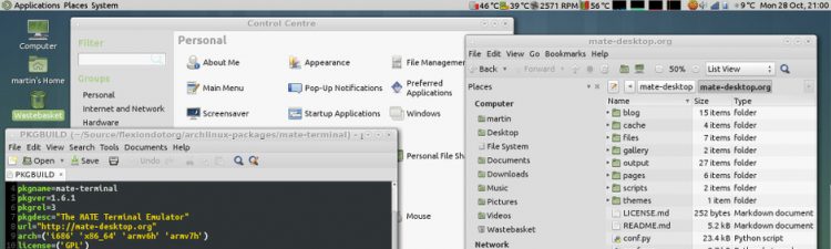 The Mate Desktop