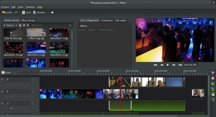 Pitivi Video Editor