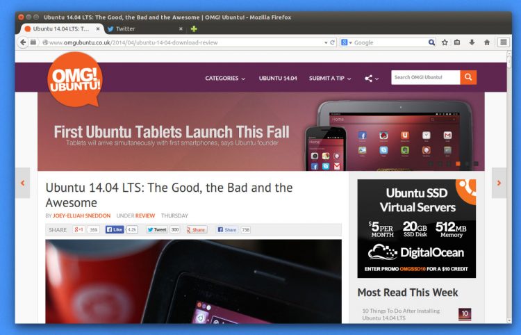 Firefox 29's New Look