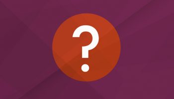 A question mark in a circle