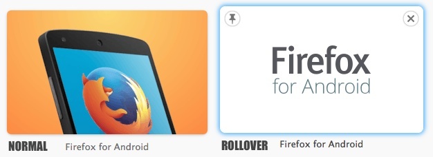 enhanced tiles in firefox