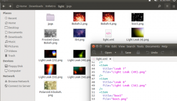 editing xnretro light leaks