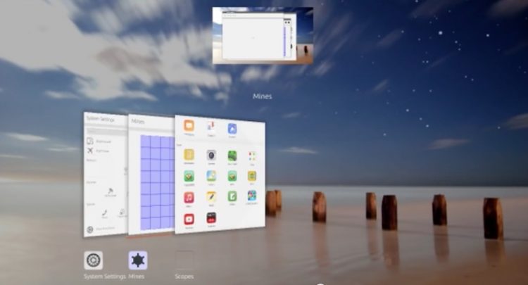 unity 8 3d window switcher