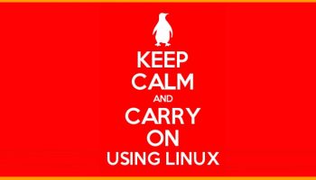 keep calm use linux poster